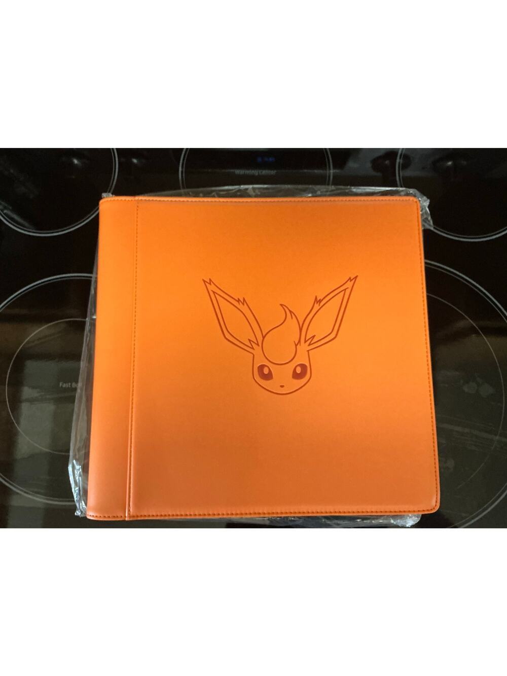 New! Custom Pokémon Card Leather Binder, holds 480 cards